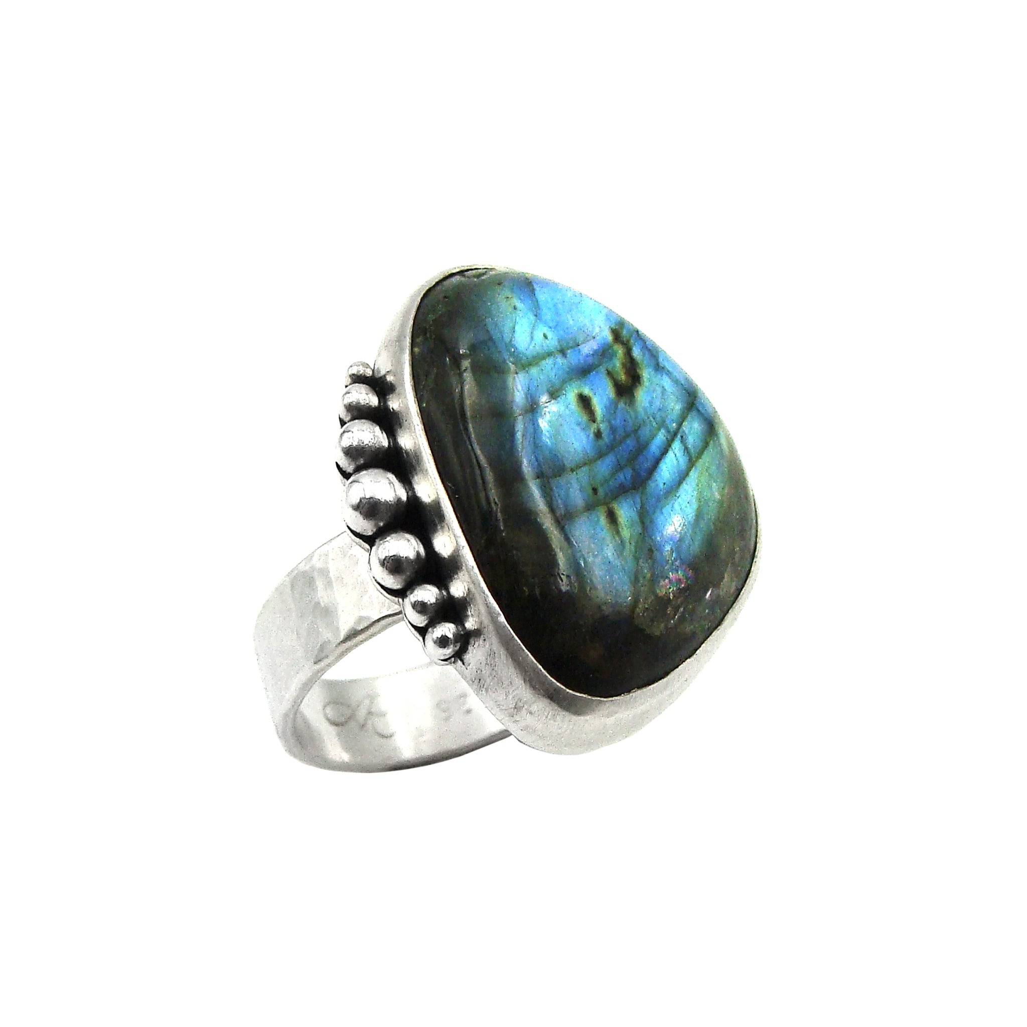 Sterling Silver Labradorite Ring