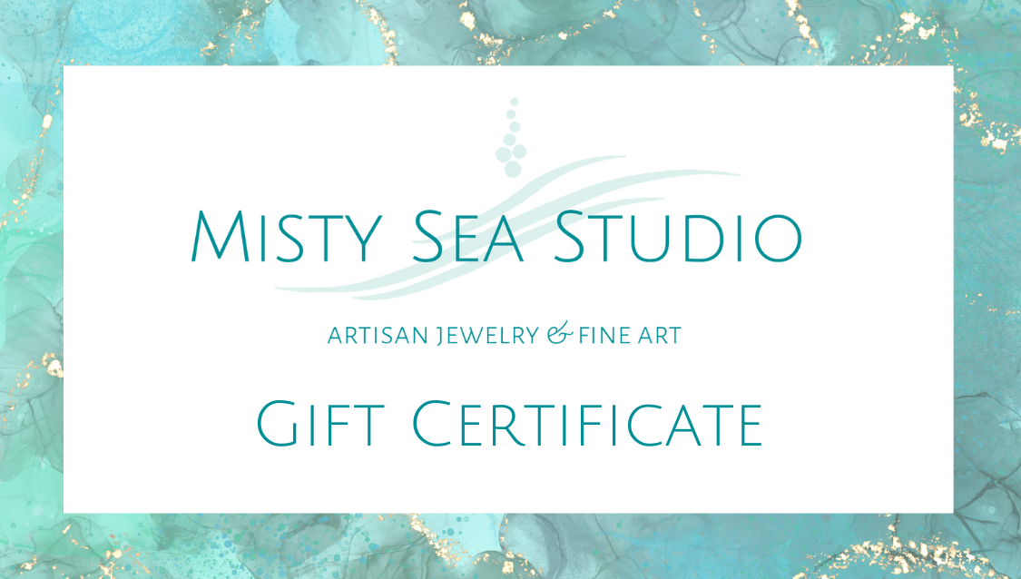 Misty Sea Studio Gift Cerfiticate